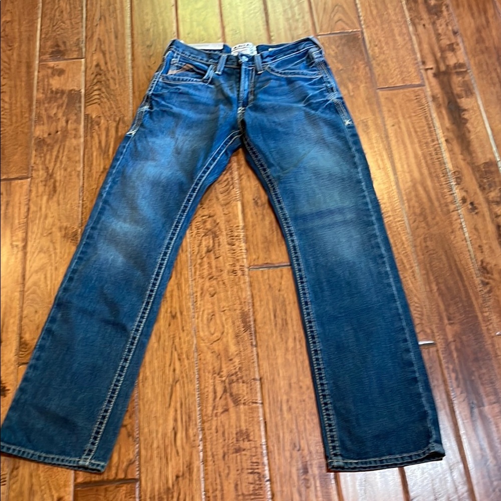 Cinch Men's Dark Blue Straight Jeans